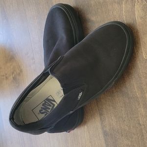 Vans black women's size 9